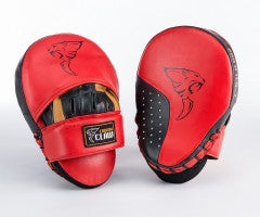 Pro Curved Hook and Jab Pads Leather