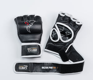 Grappling Glove 6oz Leather No Thumb