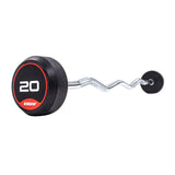 Barbells Rubber Curl - 10kg - 45kg Individual or Set