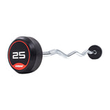 Barbells Rubber Curl - 10kg - 45kg Individual or Set