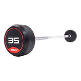 Barbells Rubber Straight - 10kg - 45kg Individual or Set