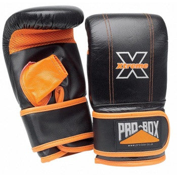 XTREME COLLECTION PRE-SHAPED PU PUNCH BAG MITTS